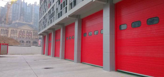 ضد باد 23bd پودر درب سکشنال روکش شده با سطح عالی پروژه آپارتمان سازنده چین