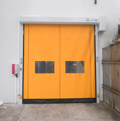Warehouse Soft Pvc Rapid Roller Doors Curtain Zipper Overhead عمودی اقدام سریع