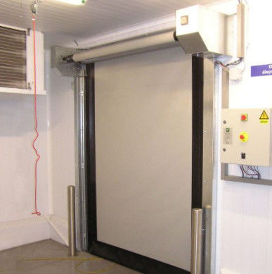 درب های رولر سریع شفاف فولاد گالوانیزه برای تاسیسات داروسازی