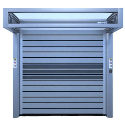 خارج سریع آلومینیوم چرخ دار درب مارپیچ با سرعت بالا منبع برق 220V / 50HZ طولانی مدت