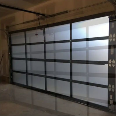 جدا کننده صوتی دستی یا اتوماتیک درب قطعی آلومینیوم مدرن پانل سفید / قهوه ای / خاکستری / سیاه