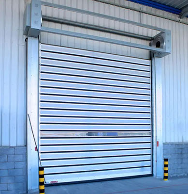 درب مارپیچی موتور با سرعت بالا با سنسور فوتو الکتریکی سرعت 0.8m / s و منبع برق 220V / 50HZ