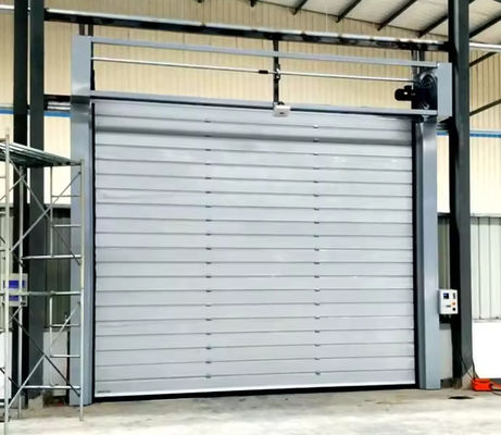 درب مارپیچی با سرعت بالا با کنترل PLC در سرعت 0.8m / s