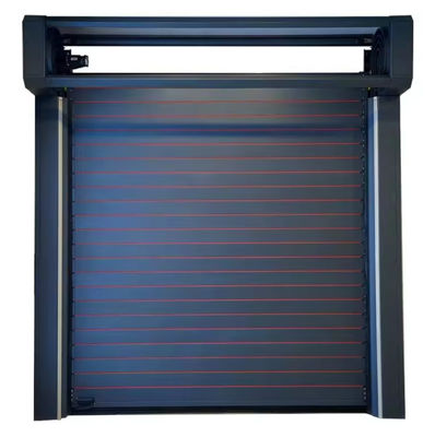 آلومینیوم آلیاژ 0.75KW موتور PLC کنترل سرعت مارپیچ درب باز کننده با 220V منبع برق صنعتی درب با کیفیت بالا