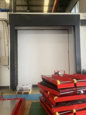 پودر قابل تنظیم پوشش داده شده اتوماتیک Dock Levelers 10t 12t 15t بار بزرگ ارتفاع تنظیم قابل تنظیم ثابت