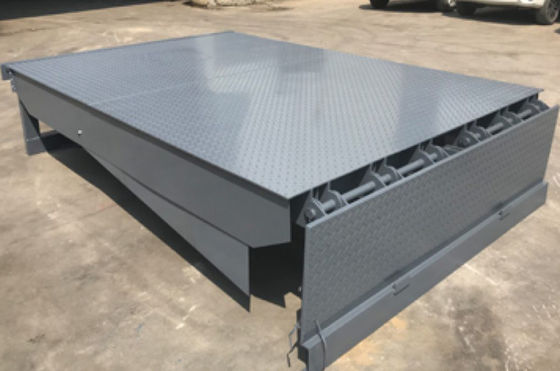 سطح دهنده درب قفسه کارگاه صفحه قفسه خودکار 25000-40000LBS طراحی امن با ارتفاع عرشه قابل تنظیم و میله های ایمنی