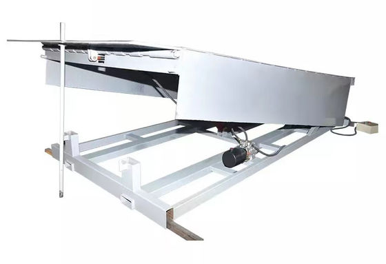 کارگاه الکتریکی اتوماتیک Dock Plate Dock Door Levelers 25000-40000LBS طراحی امن پودر پوشانده شده