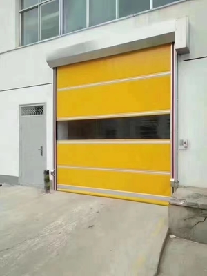 Insulation and Weather Resistance High Speed PVC Roll Up Rapid Shutter Door 304 Stainless Steel Material Benefit