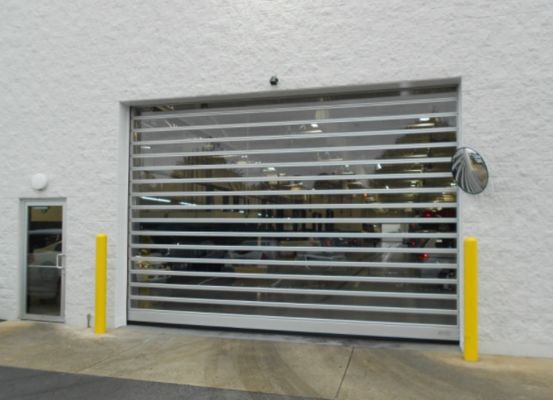 Contemporary Design High Speed Spiral Door Industrial Door Workshop Anti-Theft Wind Resistance ≤2.0KN/m2 for Maximum Safety and Efficiency