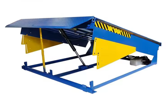 DESEO Factory 6 Ton Loading Stationary Bridge Container Ramps Dock Door Levelers Workshop Auto Dock Plate Deck Plate عرشه قابل تنظیم