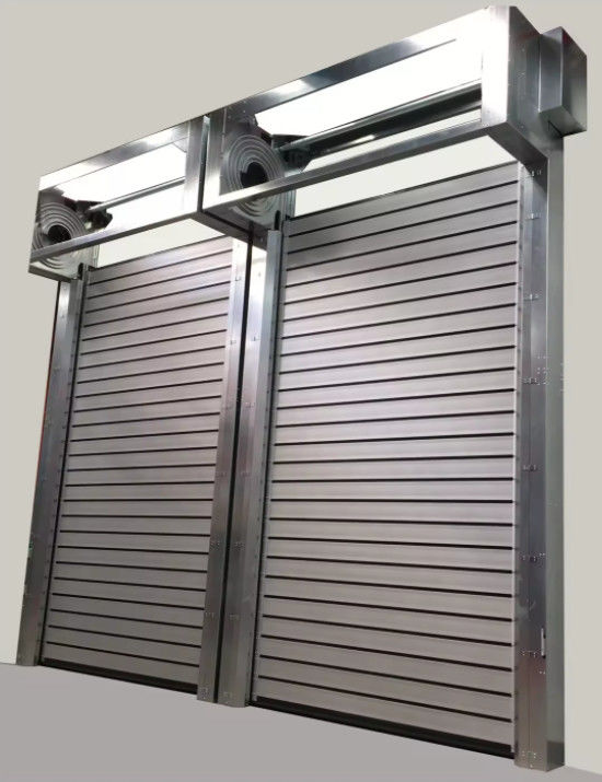 سنسور فوتو الکتریکی سرعت درب مارپیچی -20\u2103~ 50\u2103 محدوده دما کنترل PLC درب اتوماتیک با سرعت بالا