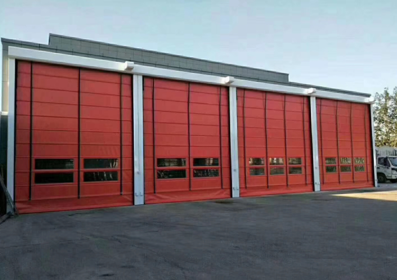 درب سرعت بالا برای انبار/کارخانه PVC صنعتی سریع با قیمت کارخانه، مقاومت در برابر آب و هوای داخلی، جنس استیل ضد زنگ 304، عملکرد خودکار